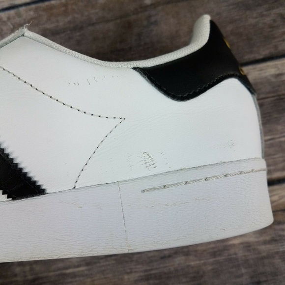 Adidas Mens 11.5 Superstar Sneakers Skateboard - Picture 6 of 8